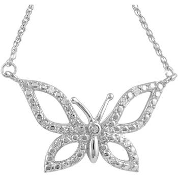 Silver Diamond Pendants 1
