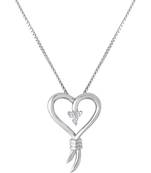 Silver Diamond Pendants