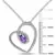Silver Diamond Pendants