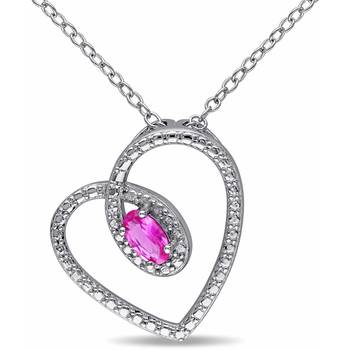 Silver Diamond Pendants 1