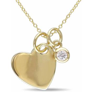 Silver Diamond Pendants 1