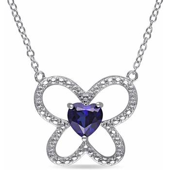 Silver Diamond Pendants 1