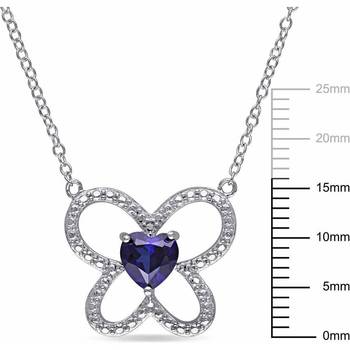Silver Diamond Pendants 2