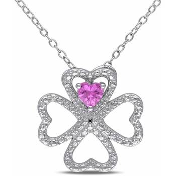 Silver Diamond Pendants 1