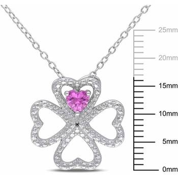 Silver Diamond Pendants 2