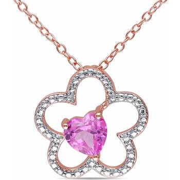 Silver Diamond Pendants 1