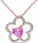 Silver Diamond Pendants