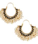 Chand bali earrings pearl hoops earrings hoop earings traditional bali