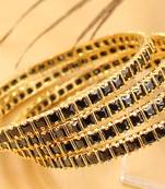 Awesome Designer Black Party Wear Bangles