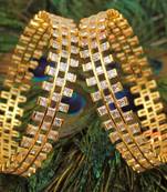 Awesome Antique White Party Wear Bangles