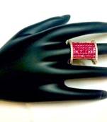 Gold american diamonds rings