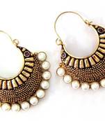 Antique Gold Plated Purple Stone Bali