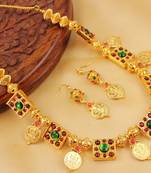 Lovely Handmade Temple Necklace Set Dj04432