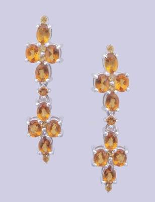 Silver Stone Jhumkas 1