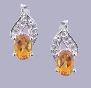 Silver Stone Studs 1