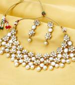 Gold Plated Designer Necklace Set for Womens