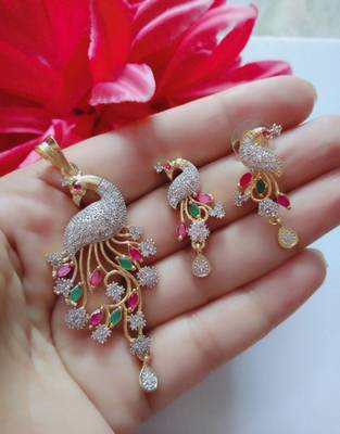 Gold Plated Pendunt Set 1