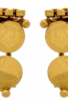 Jfl - traditional one gram gold plated coin necklace sets