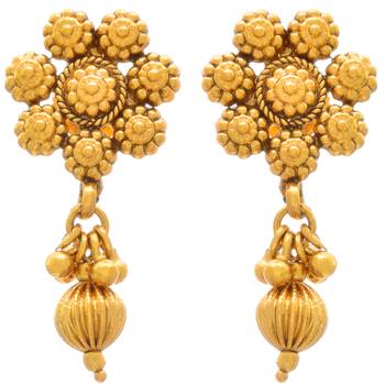 JFL - Traditional Ethnic One Gram Gold Plated Delicate Designer Necklace Set  2