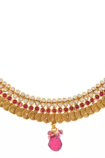 gold plated necklace sets
