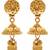 JFL- Fab Floral 3D Gold Designer Necklace / Jewellery Set with Earring for Women