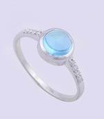 Silver Topaz   Rings