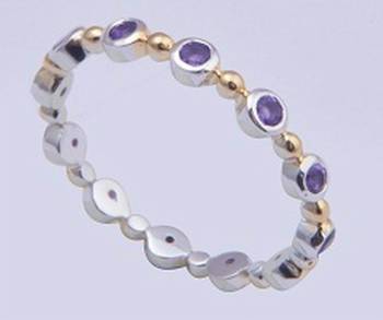 Silver Amethyst   Rings 1