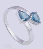 Silver Topaz   Rings