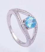 Silver Topaz   Rings