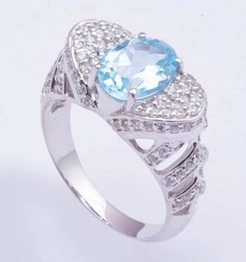 Silver Topaz   Rings 1