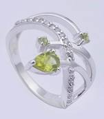 Silver Peridot   Rings