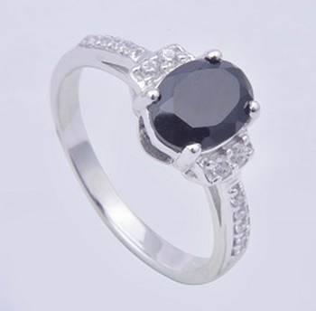 Silver Spinel Rings 1