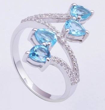 Silver Topaz   Rings 1