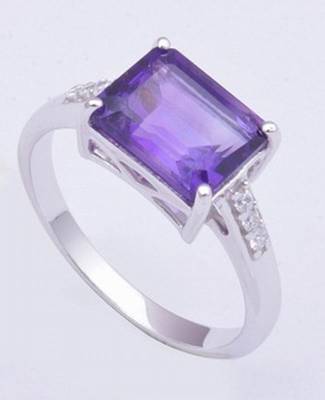 Silver Amethyst   Rings 1