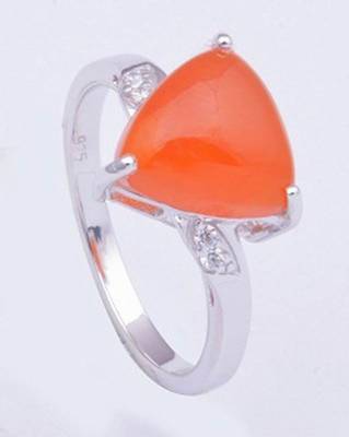 Silver Carnelian Rings 1