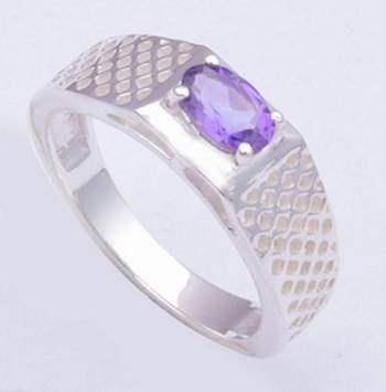 Silver Amethyst   Rings 1