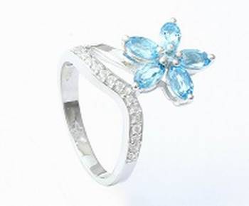 Silver Topaz   Rings 1