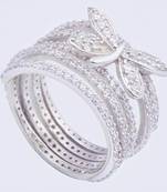 Silver Cubic Zirconia Rings