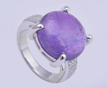 Silver Amethyst   Rings 1