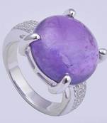 Silver Amethyst   Rings