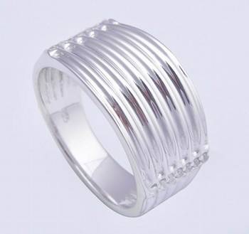 Silver Cubic Zirconia Rings 1
