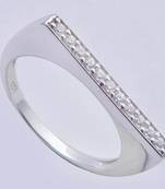 Silver Cubic Zirconia Rings