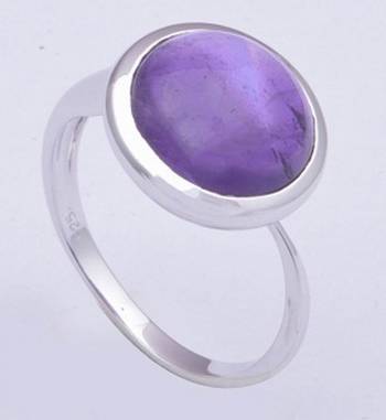 Silver Amethyst   Rings 1