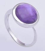 Silver Amethyst   Rings