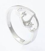Silver Cubic Zirconia Rings