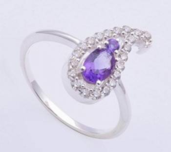 Silver Amethyst   Rings 1