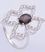 Silver Quartz   Rings