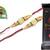 Multicolour different stone beads and metallic casting rakhi with chocolates