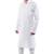Ada White Cotton Hand Embroidered Lucknowi Chikankari Kurta For Men