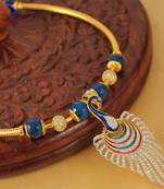 Lovely Handmade Cz Meenakari Pendant Necklace Set